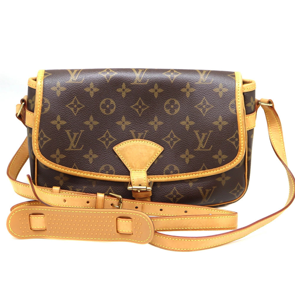 Louis Vuitton Sologne Shoulder Bag Monogram Canvas Brown